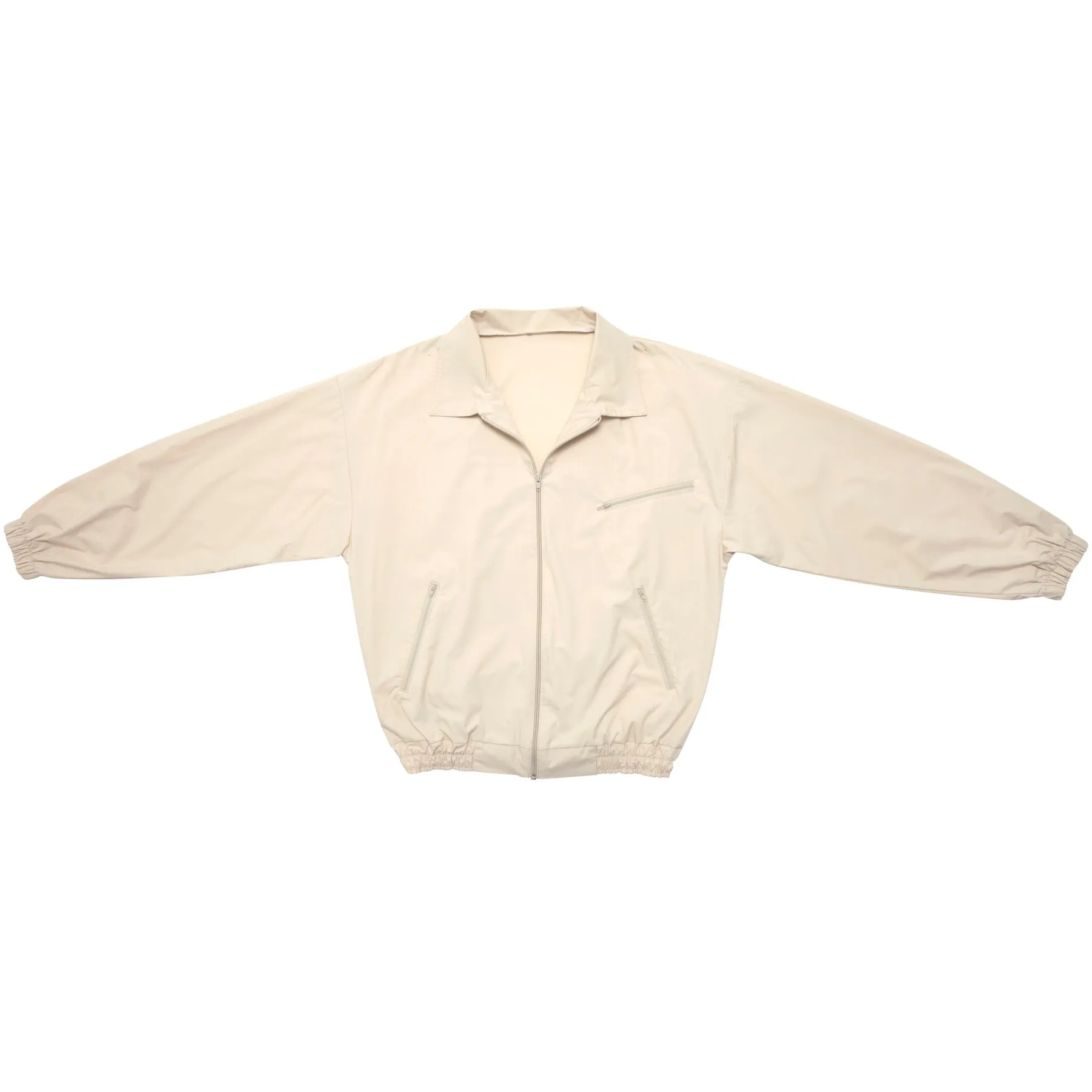 90s Nordic Coated Plain Weave Bomber Jacket