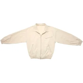 90s Nordic Coated Plain Weave Bomber Jacket