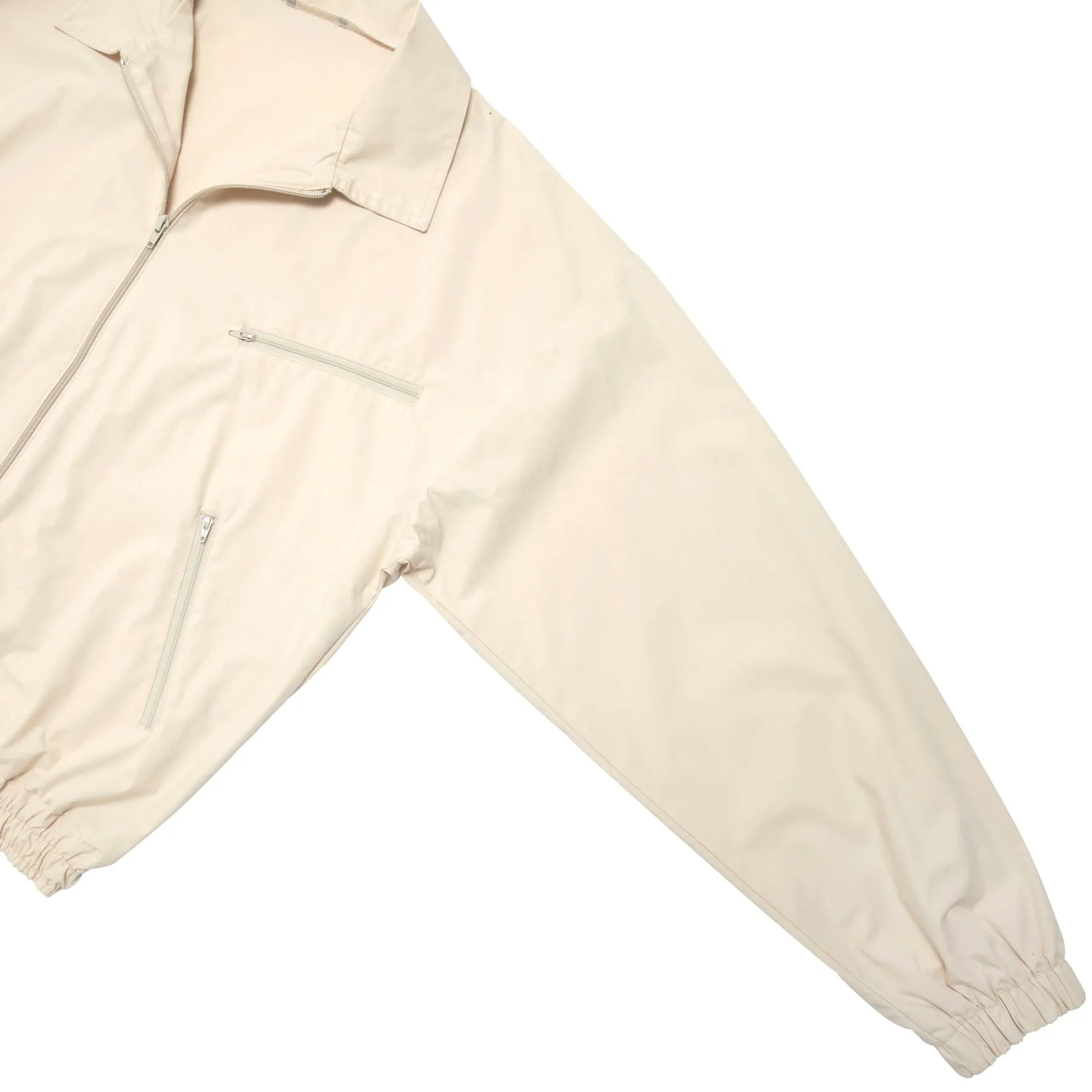 90s Nordic Coated Plain Weave Bomber Jacket