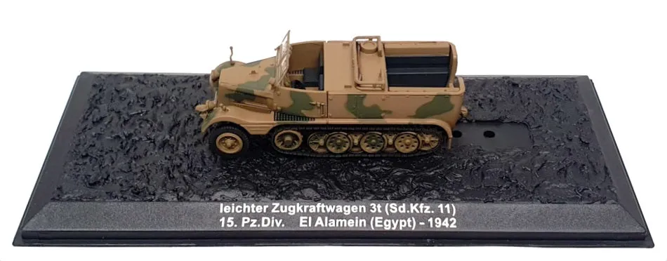 Altaya 1/72 Scale 30523C - Leichter Zugkraftwagen 15. Pz.Div. Egypt 1942