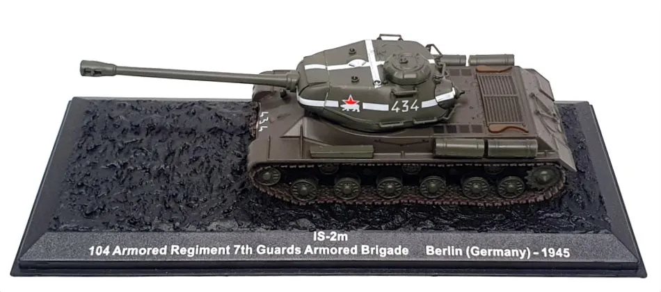 Altaya 1/72 Scale A2520F - Soviet IS-2m Tank - Germany 1945