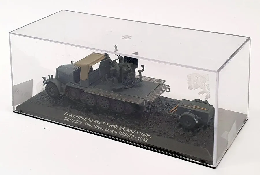 Altaya 1/72 Scale A30420R - Flakvierling Sd.Kfz. 7/1 & Trailer - USSR 1942