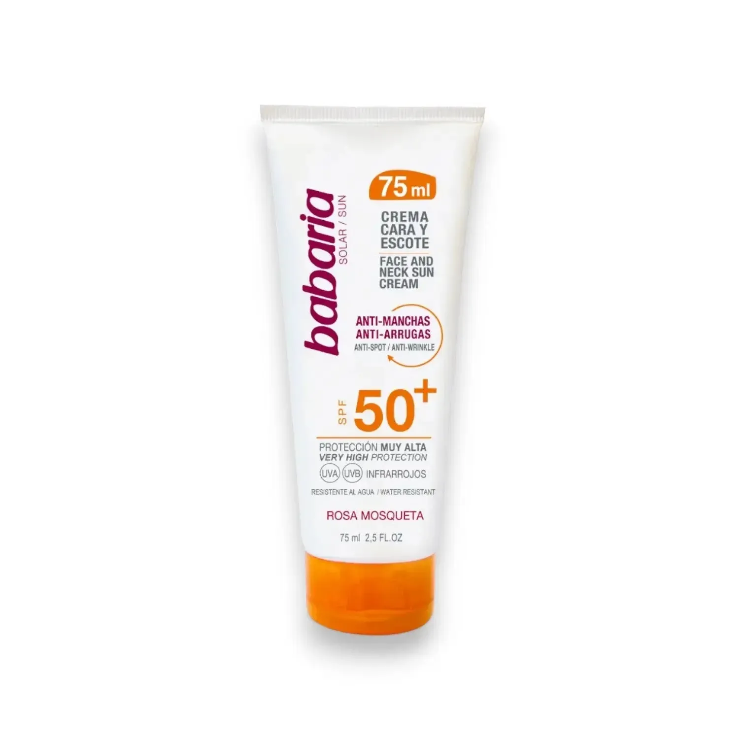 Babaria Face & Neck Sun Cream 75ml