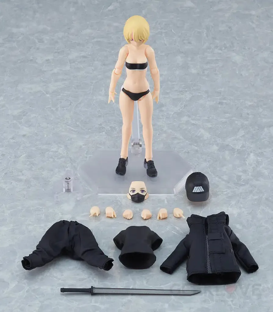 figma Female Body (Yuki) with Techwear Outfit
