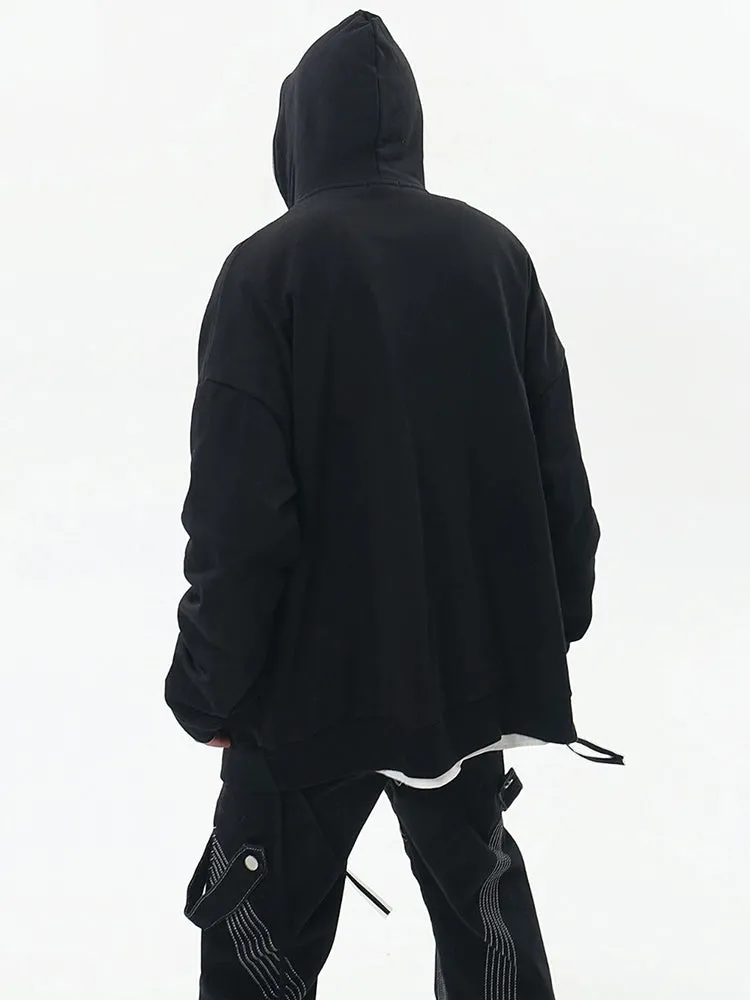 Full zip noir techwear