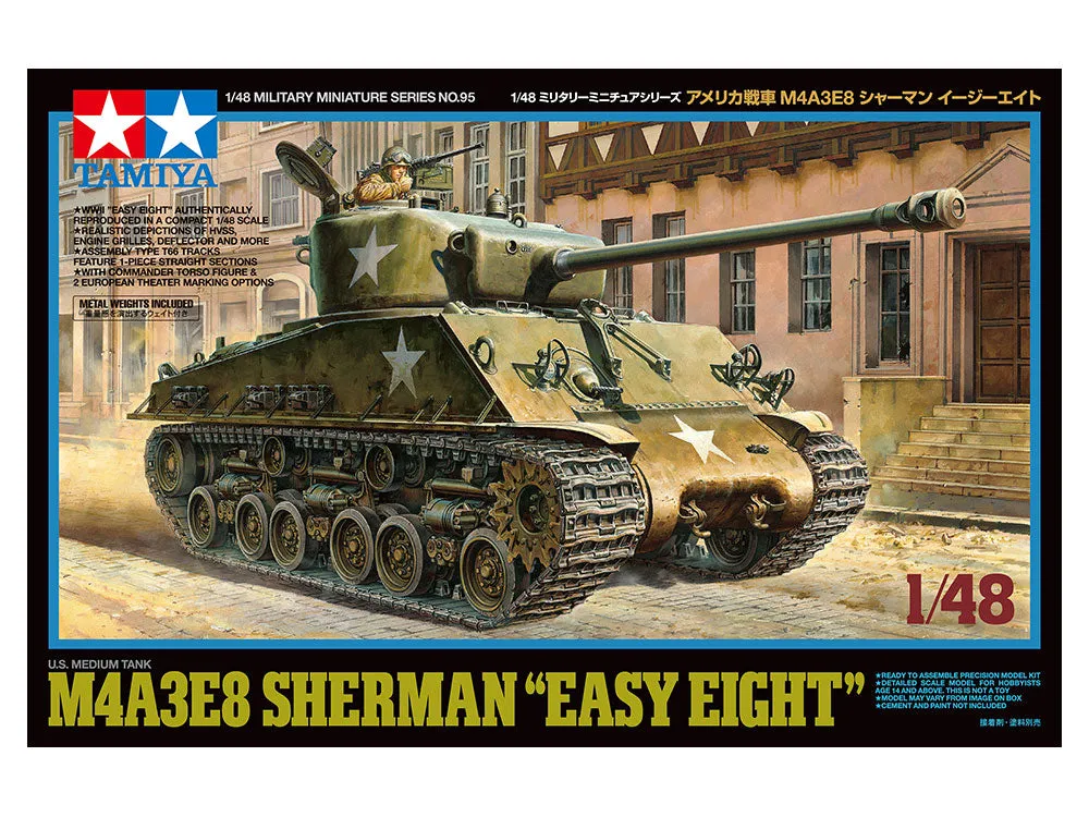 M4A3E8 Sherman "Easy Eight" -1/48- Tamiya - 32595