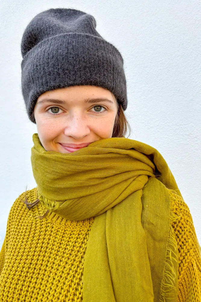 Nice Things Olive Green Scarf
