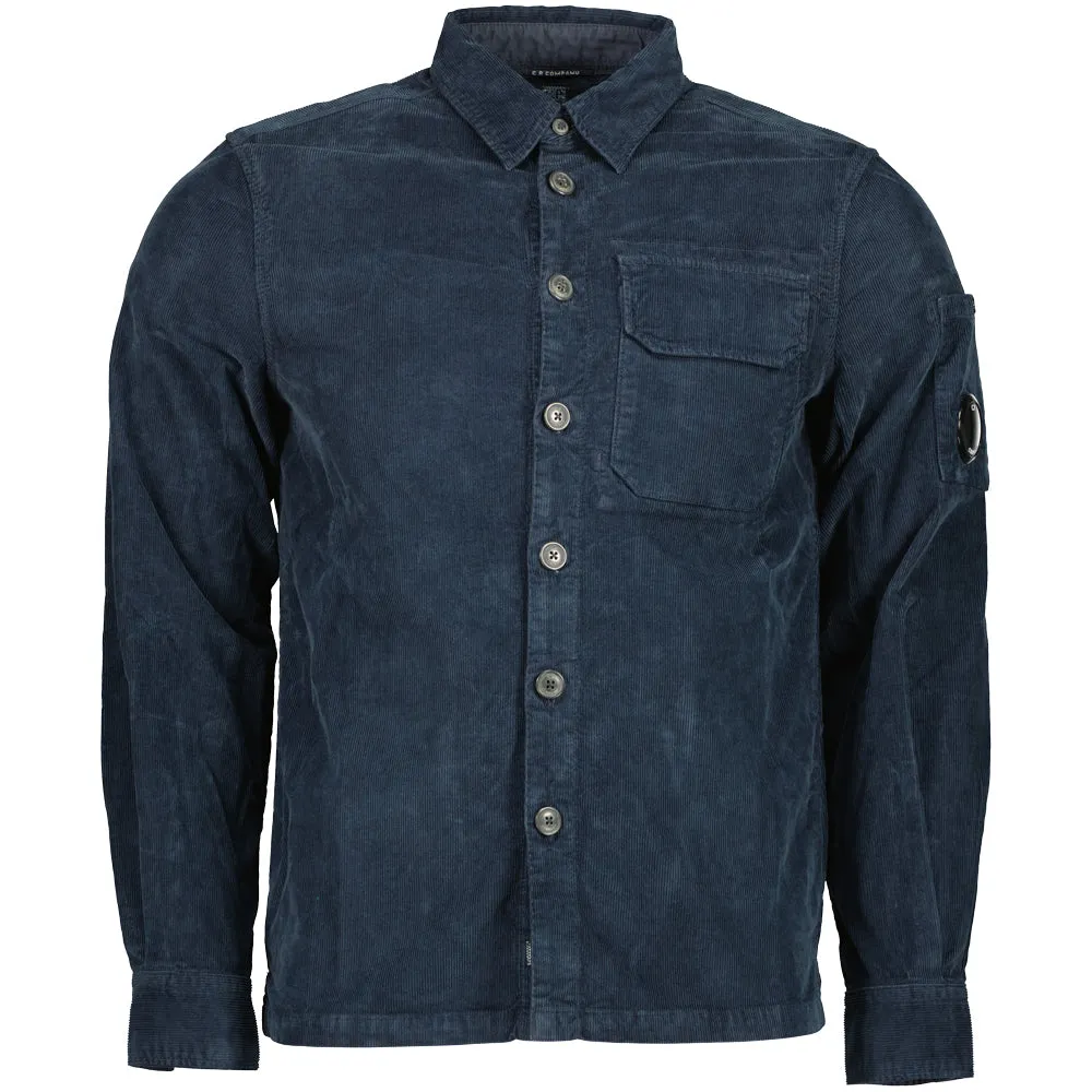 Stretch Corduroy Lens Overshirt