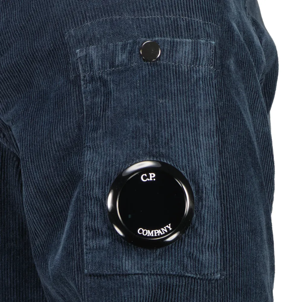Stretch Corduroy Lens Overshirt
