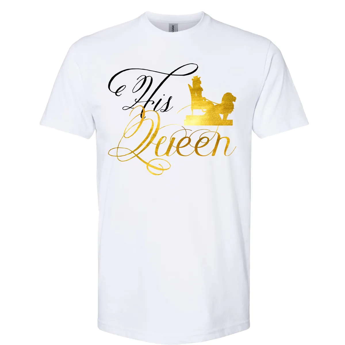 The Birthday King - His Queen Couples and Birthday Squad Shirts