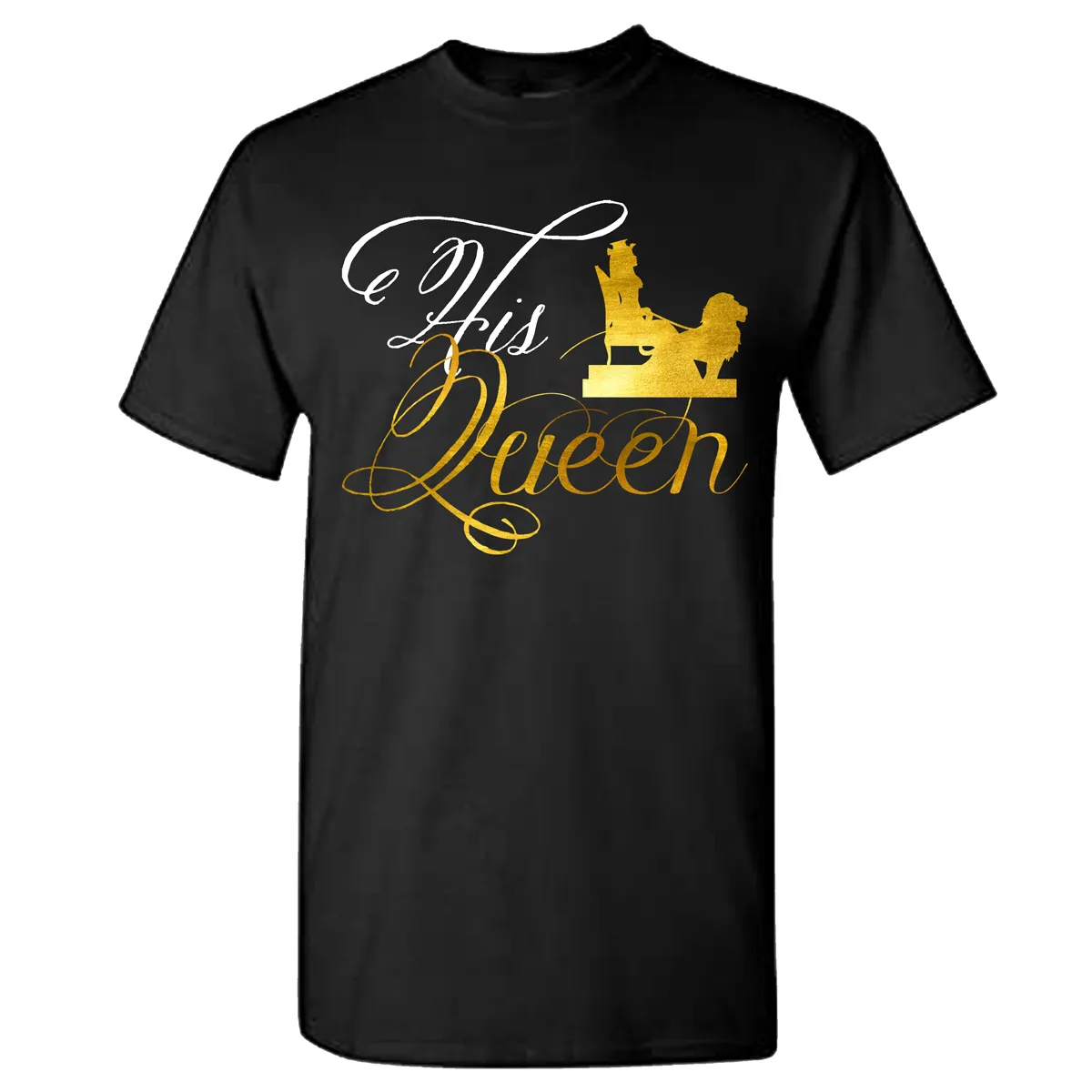 The Birthday King - His Queen Couples and Birthday Squad Shirts